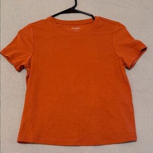 Old Navy Vibrant Orange Tee
